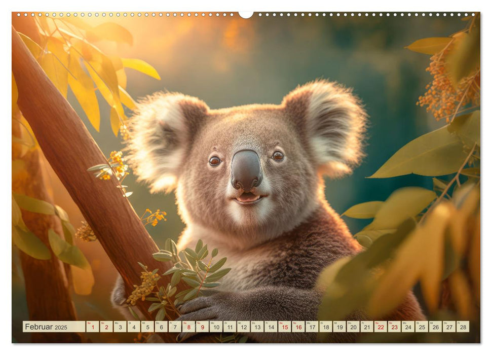 Im Paradies der Tiere (CALVENDO Premium Wandkalender 2025)