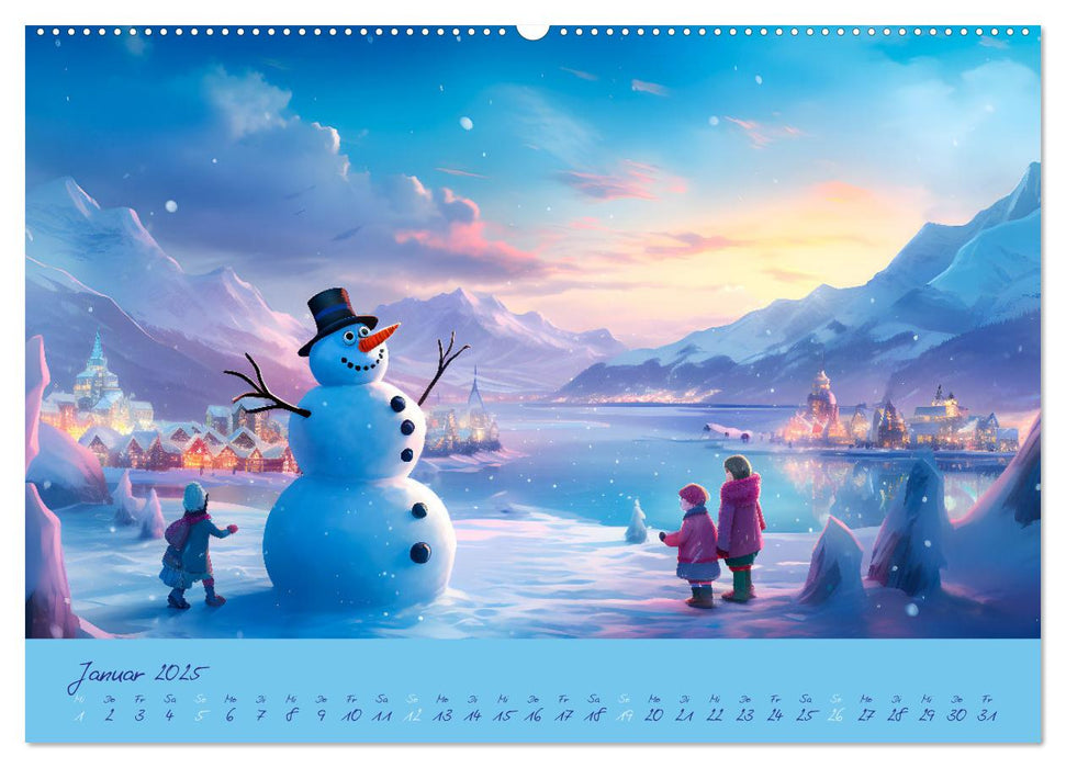 Magie der Kindheit (CALVENDO Premium Wandkalender 2025)