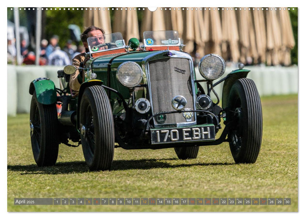 Historischer Rennsport - vom Feinsten (CALVENDO Premium Wandkalender 2025)