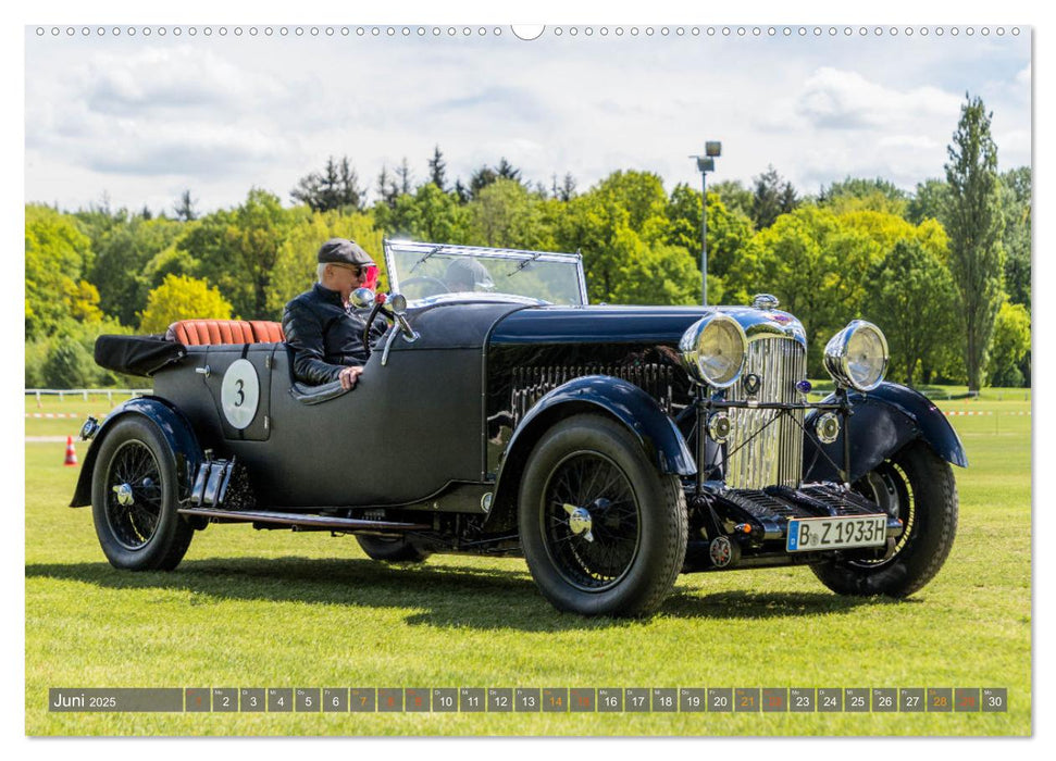 Historischer Rennsport - vom Feinsten (CALVENDO Premium Wandkalender 2025)