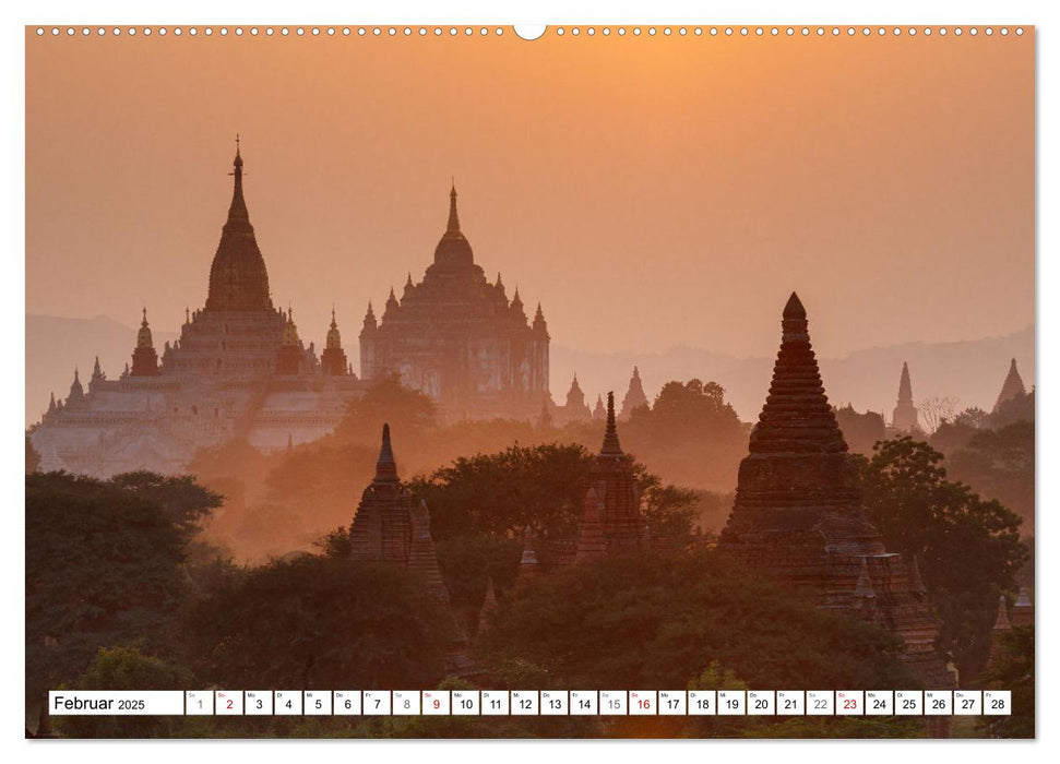 WUNDERVOLLES BAGAN (CALVENDO Premium Wandkalender 2025)