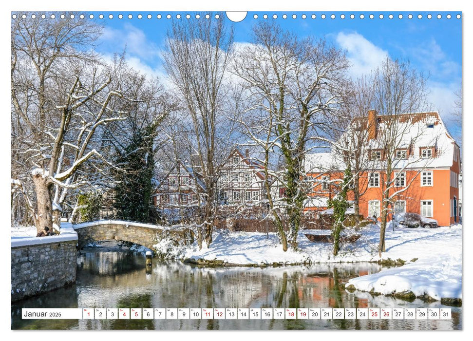 PADERBORN - Stadt an den Quellen (CALVENDO Wandkalender 2025)