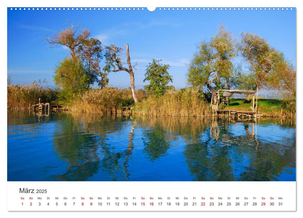 Flussfahrt in Manavgat (CALVENDO Premium Wandkalender 2025)