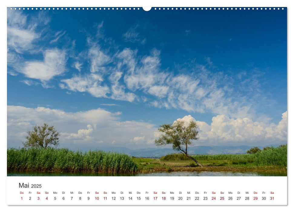 Flussfahrt in Manavgat (CALVENDO Premium Wandkalender 2025)