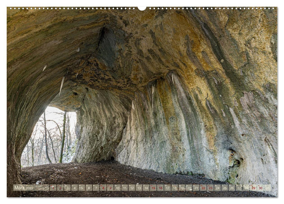 Wanderparadies Schwäbische Alb (CALVENDO Premium Wandkalender 2025)