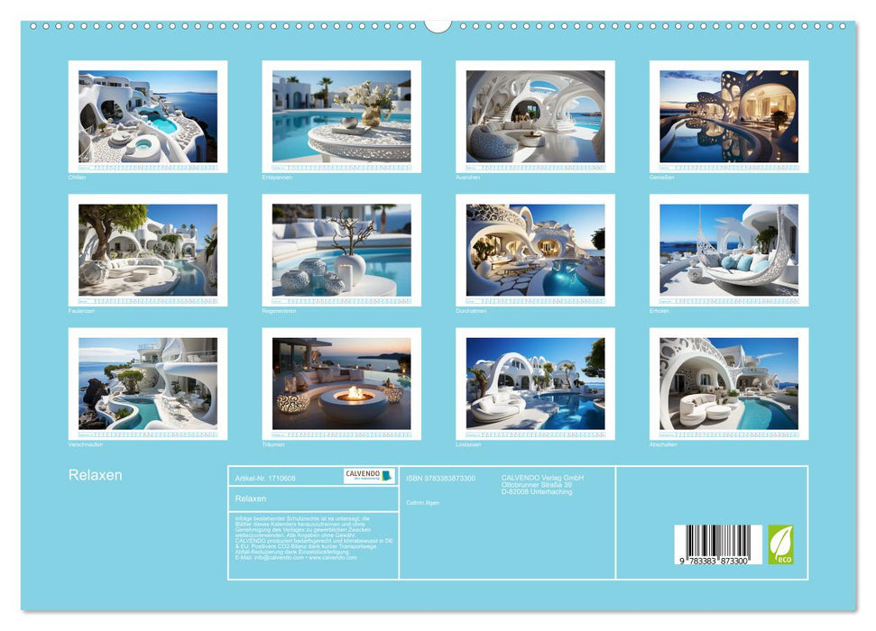 Relaxen (CALVENDO Premium Wandkalender 2025)