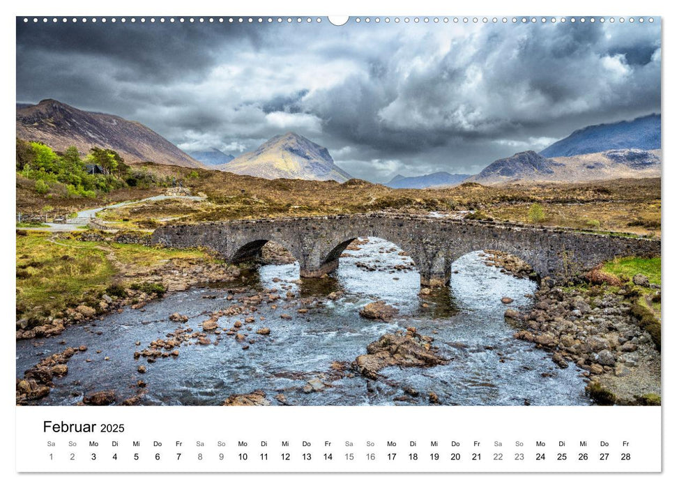 Schottland - Im Farbklang des Lichts (CALVENDO Premium Wandkalender 2025)