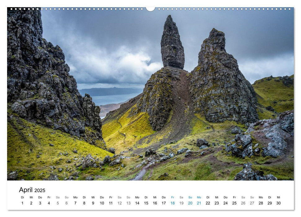 Schottland - Im Farbklang des Lichts (CALVENDO Premium Wandkalender 2025)