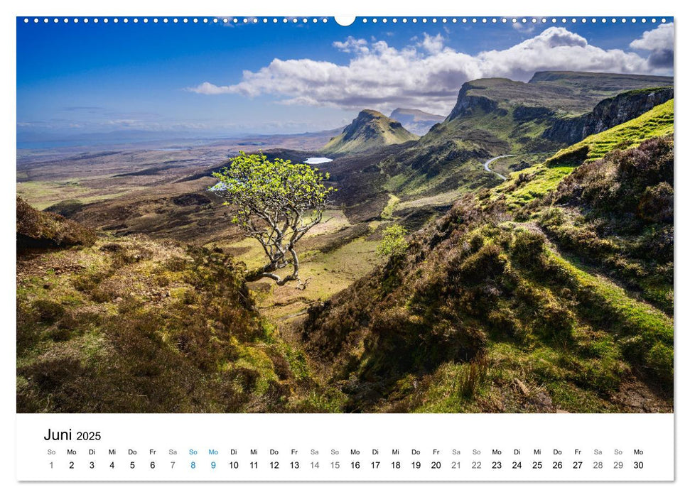 Schottland - Im Farbklang des Lichts (CALVENDO Premium Wandkalender 2025)