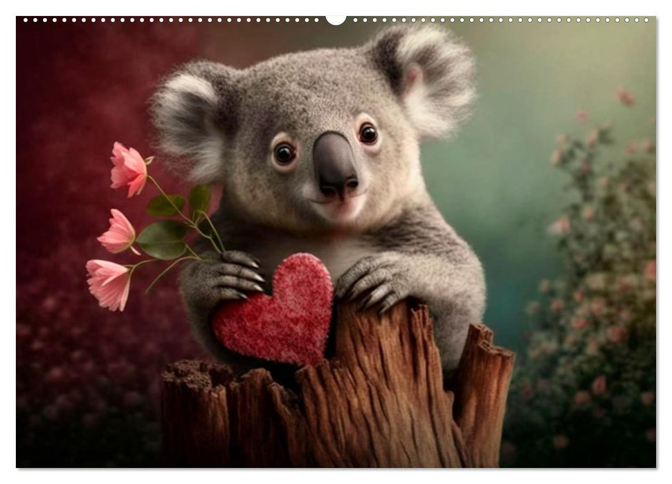 Die Koalas sind los! Ein Jahr voller Bärenspaß (CALVENDO Premium Wandkalender 2025)