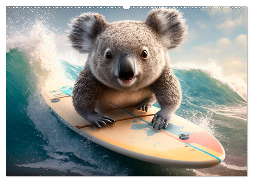 Die Koalas sind los! Ein Jahr voller Bärenspaß (CALVENDO Premium Wandkalender 2025)