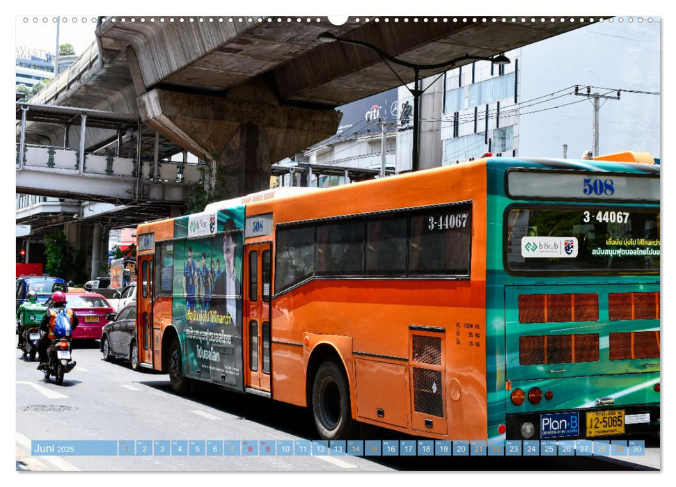 Bangkok Stadt der Engel von Ralf Kretschmer (CALVENDO Premium Wandkalender 2025)