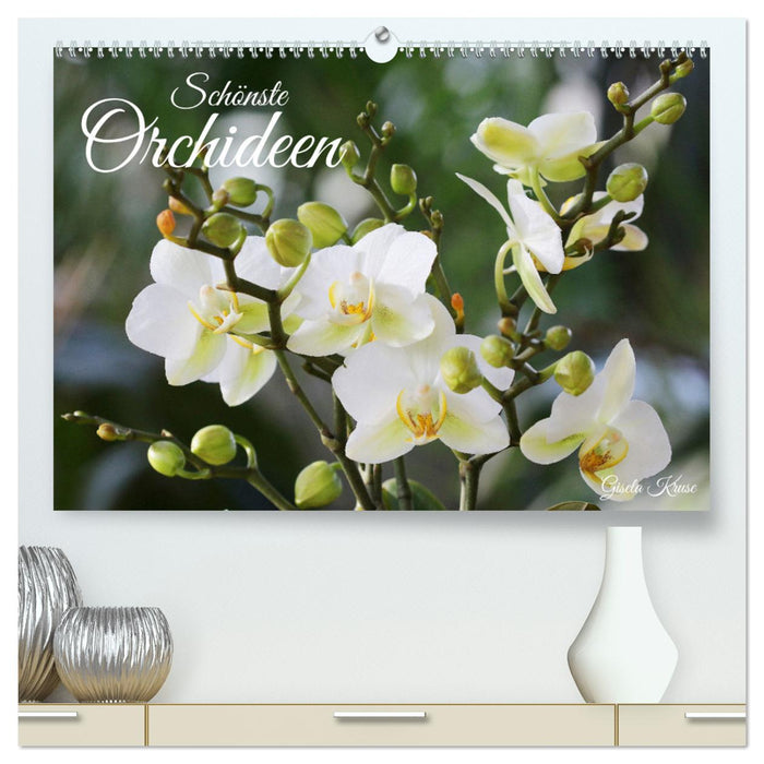 Schönste Orchideen (CALVENDO Premium Wandkalender 2025)