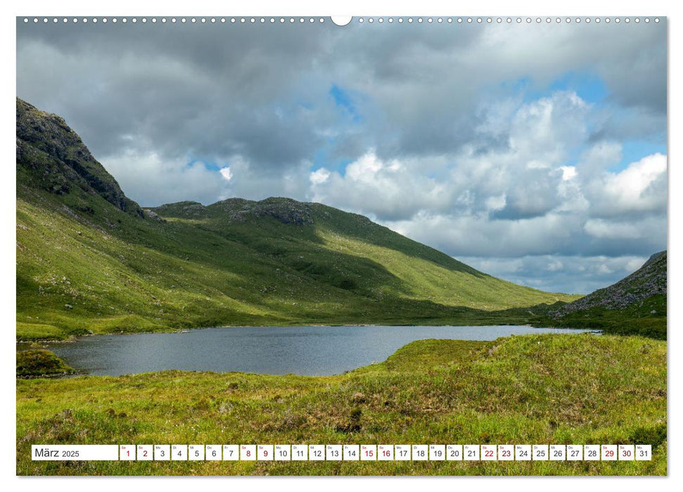 Schottlands wilde Inseln (CALVENDO Wandkalender 2025)