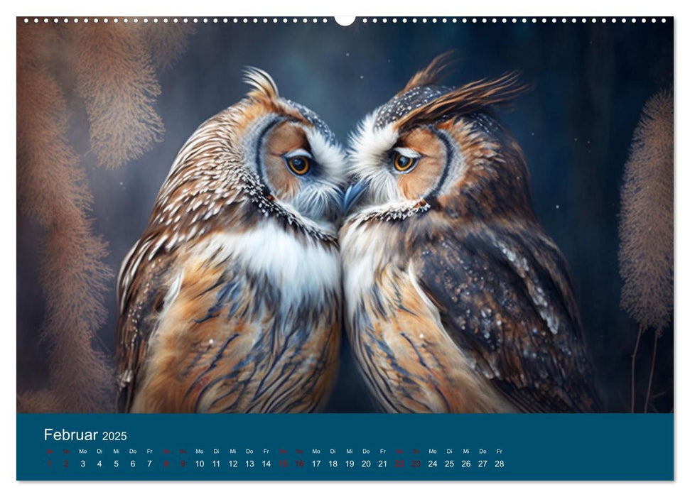 Eule gut... alles gut! (CALVENDO Premium Wandkalender 2025)