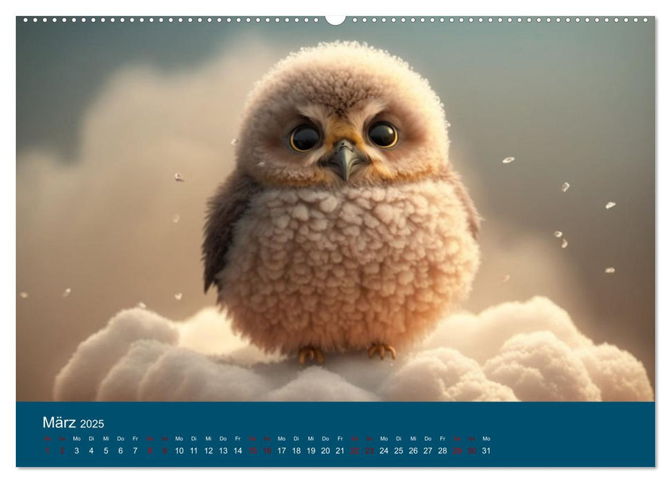 Eule gut... alles gut! (CALVENDO Premium Wandkalender 2025)