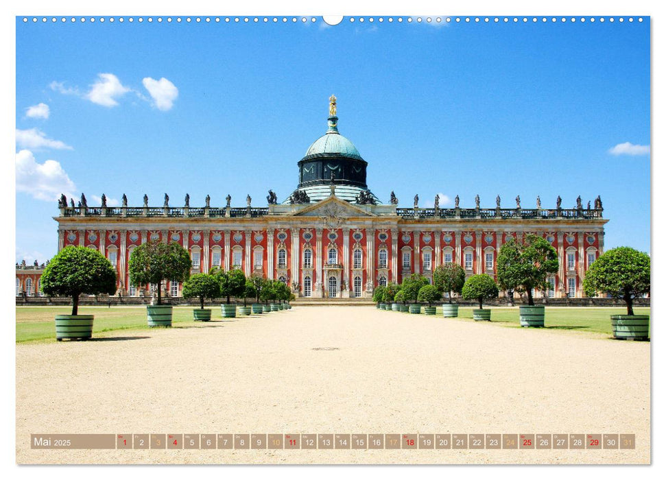 Rund ums Neue Palais - Potsdam (CALVENDO Premium Wandkalender 2025)