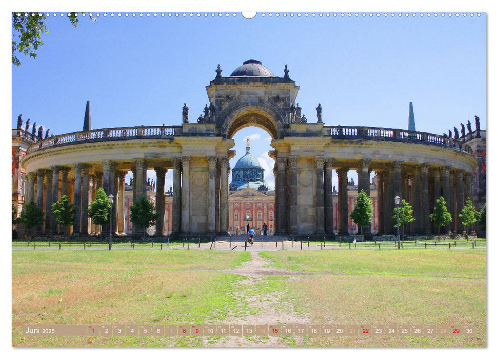 Rund ums Neue Palais - Potsdam (CALVENDO Premium Wandkalender 2025)