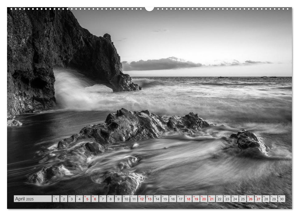 Monochrome Wonders (CALVENDO Premium Wandkalender 2025)