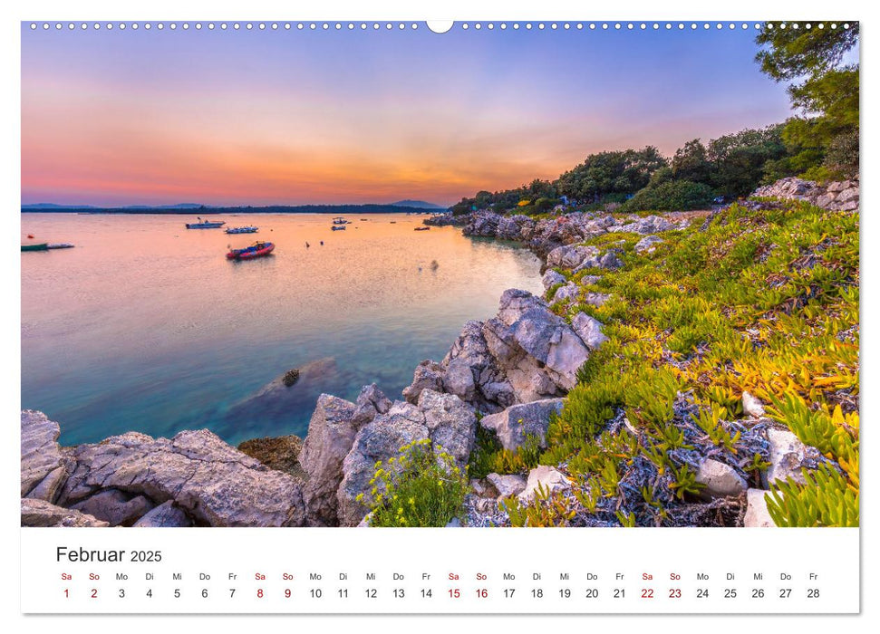 Genussmomente Kroatien (CALVENDO Premium Wandkalender 2025)