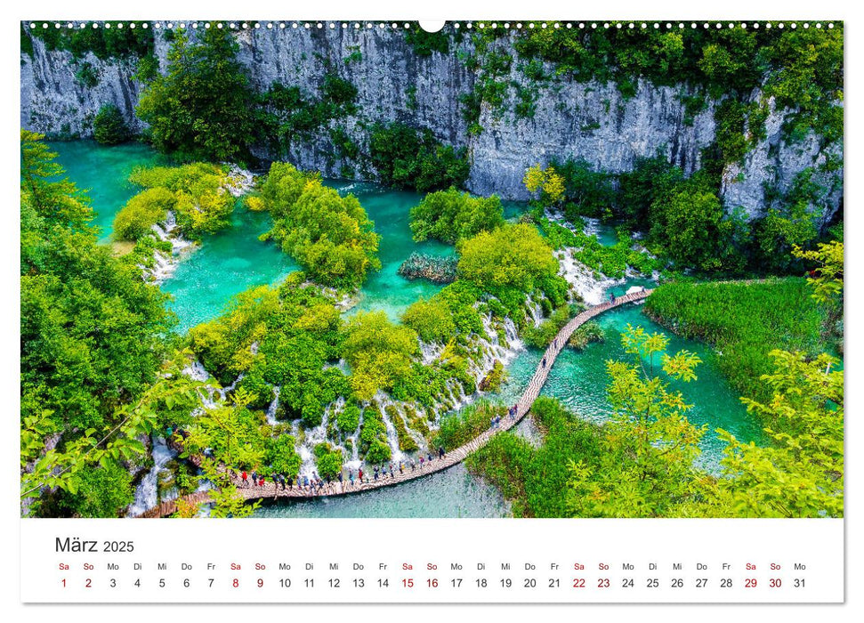 Genussmomente Kroatien (CALVENDO Premium Wandkalender 2025)