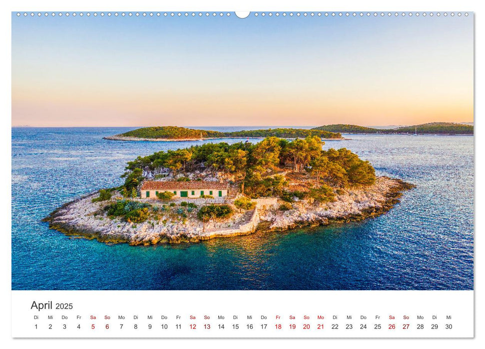 Genussmomente Kroatien (CALVENDO Premium Wandkalender 2025)