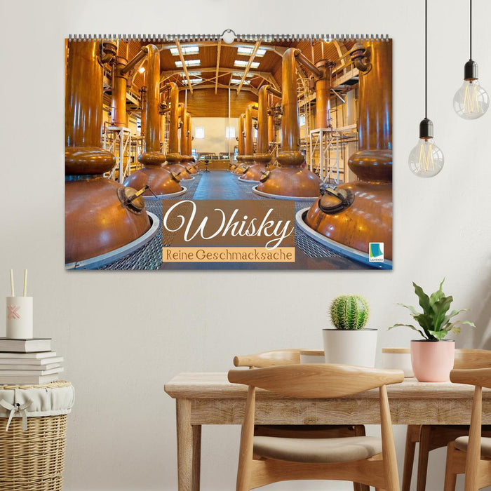 Whisky: Reine Geschmacksache (CALVENDO Wandkalender 2025)