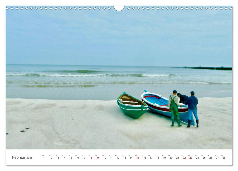 Wangerooge - kleine und große Urlaubserlebnisse (CALVENDO Wandkalender 2025)