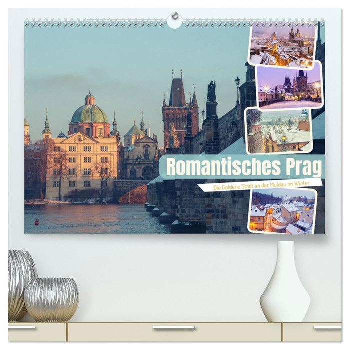 Romantisches Prag (CALVENDO Premium Wandkalender 2025)