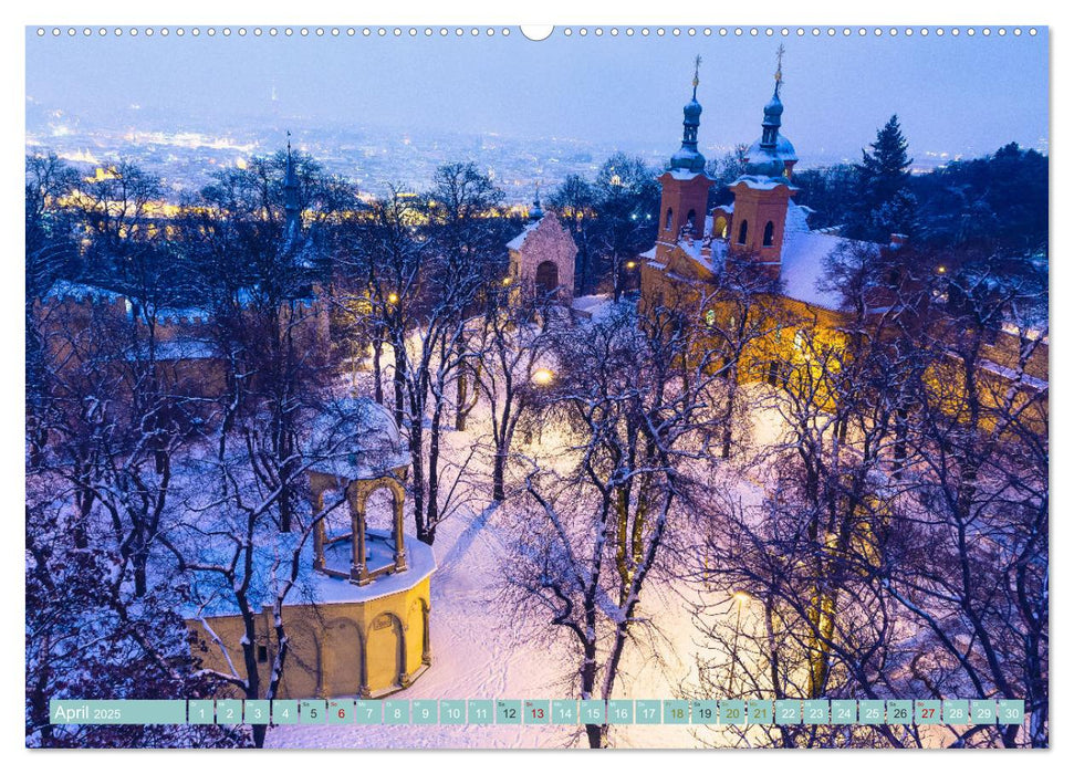 Romantisches Prag (CALVENDO Premium Wandkalender 2025)