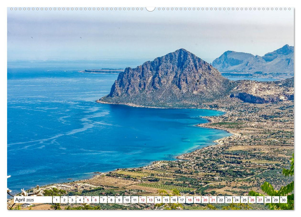 Sizilien - Magische Provinz Trapani (CALVENDO Premium Wandkalender 2025)