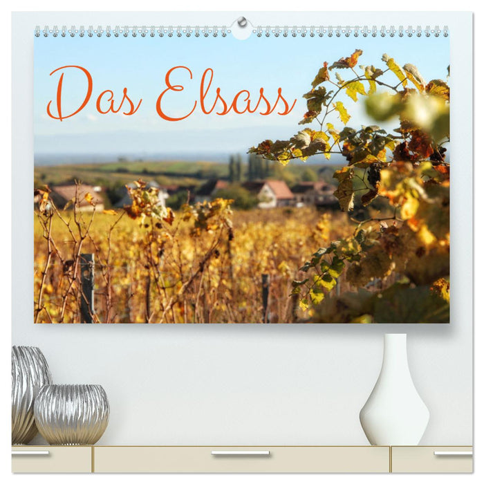 Das Elsass (CALVENDO Premium Wandkalender 2025)