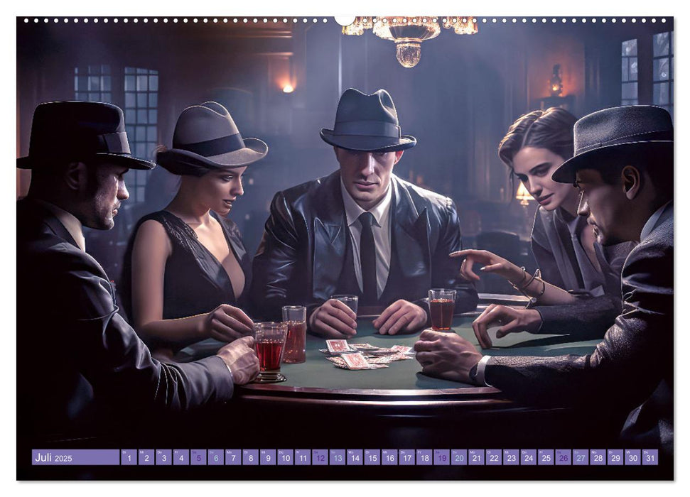 Die Welt der Pokerspieler (CALVENDO Premium Wandkalender 2025)