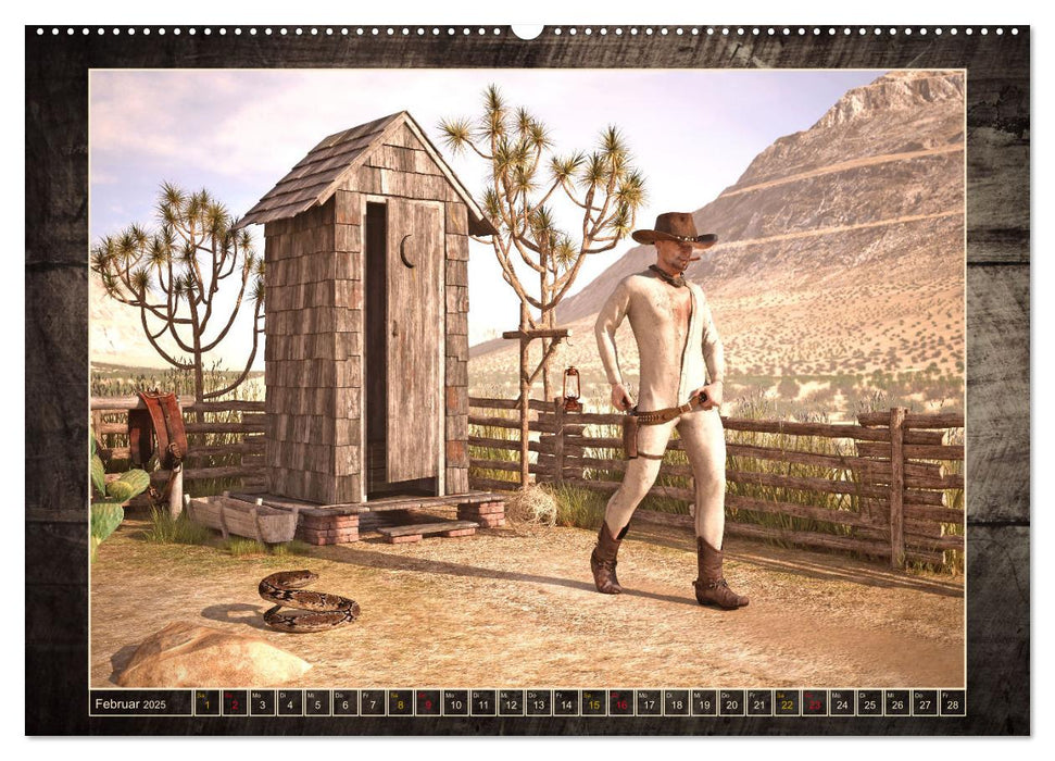 Wild West Outlaws (CALVENDO Wandkalender 2025)