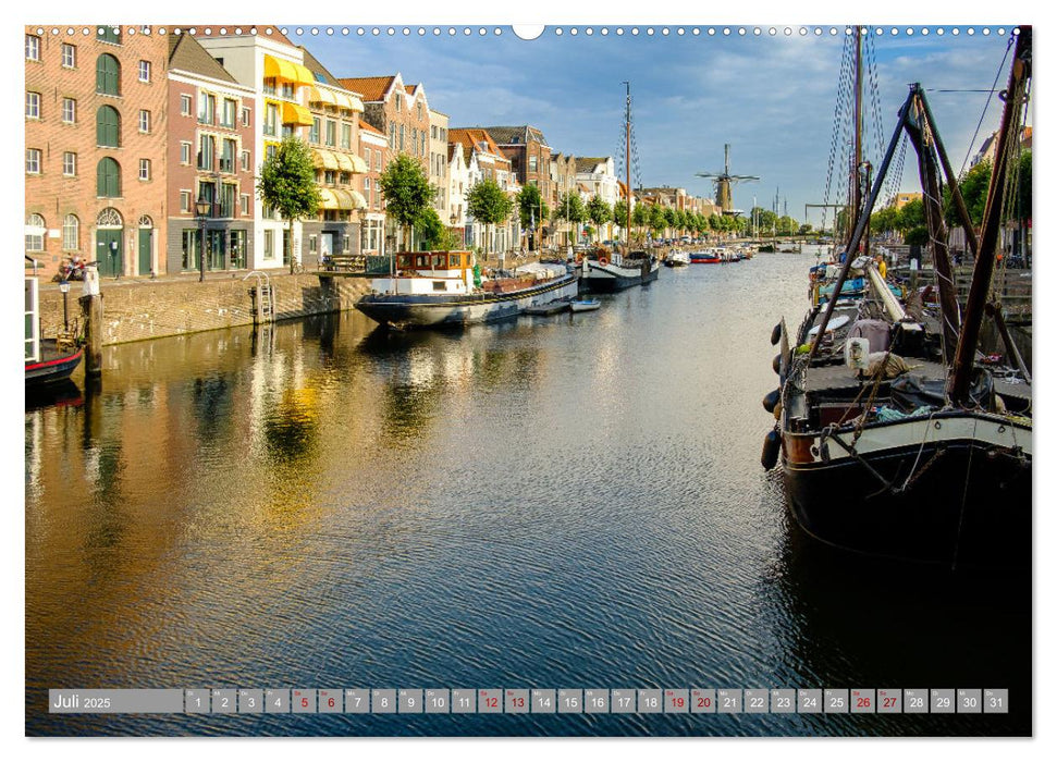 Ein Blick auf Delfshaven (CALVENDO Premium Wandkalender 2025)