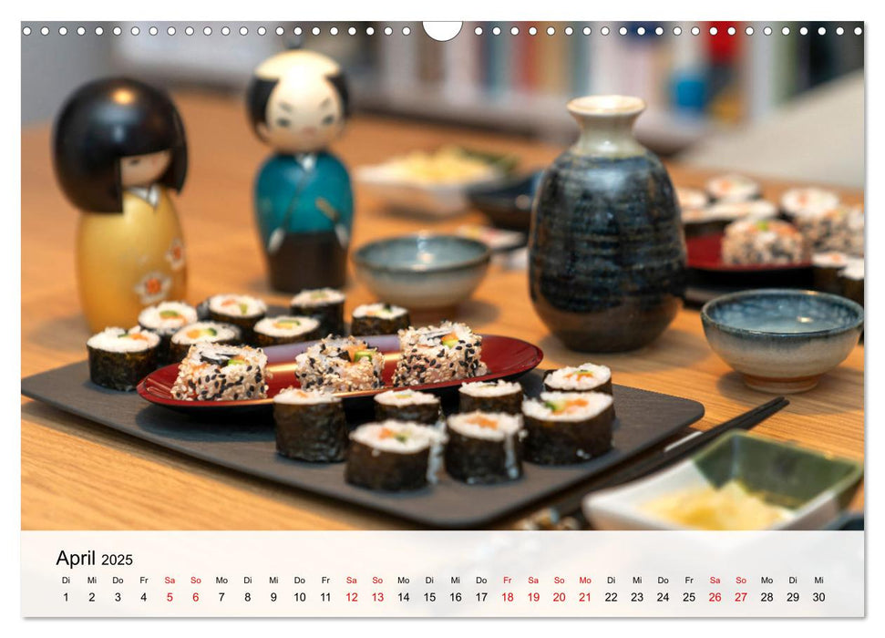 Japanese Cuisine (CALVENDO Wandkalender 2025)