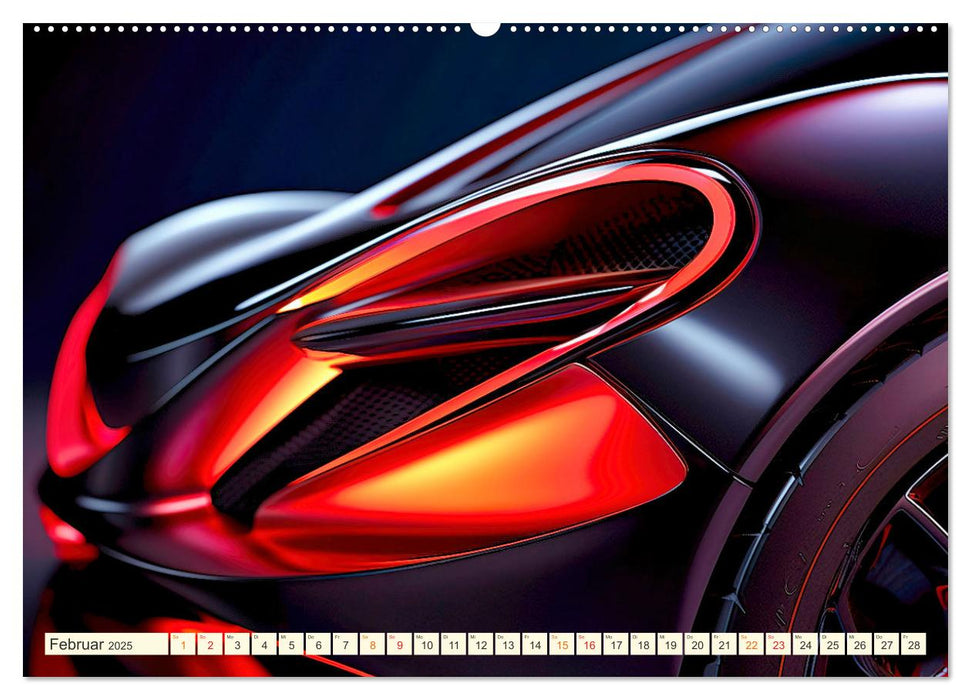 Blickpunkt Auto Schönheit im Design (CALVENDO Premium Wandkalender 2025)