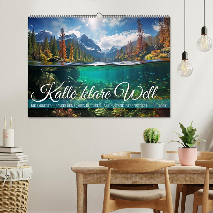 Kalte klare Welt (CALVENDO Wandkalender 2025)