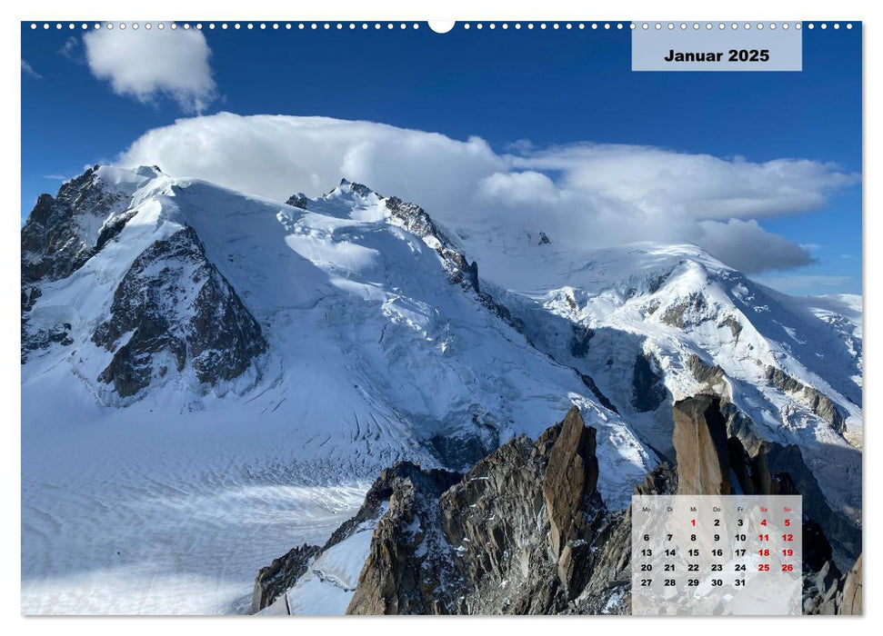 Alpenauszeit - Schöne Orte der Alpen (CALVENDO Premium Wandkalender 2025)