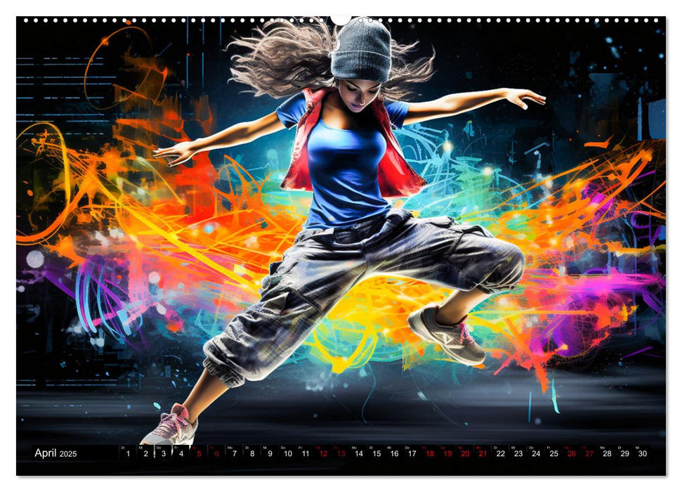 Color Dance Art (CALVENDO Wandkalender 2025)