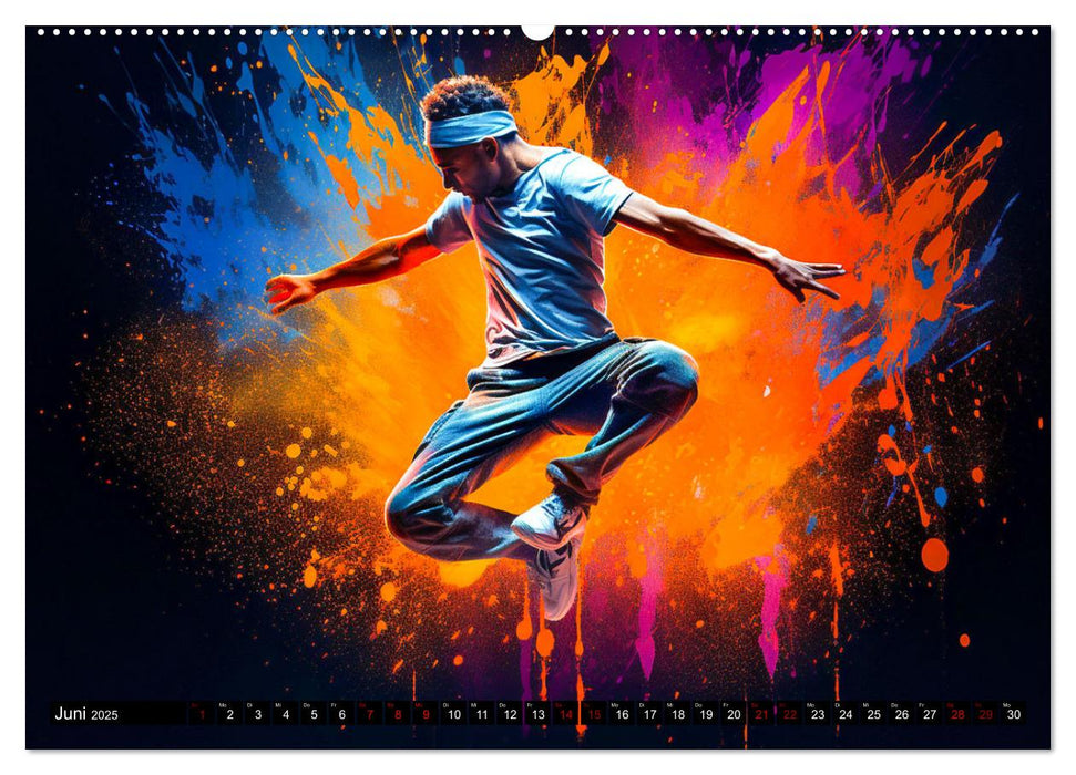 Color Dance Art (CALVENDO Wandkalender 2025)