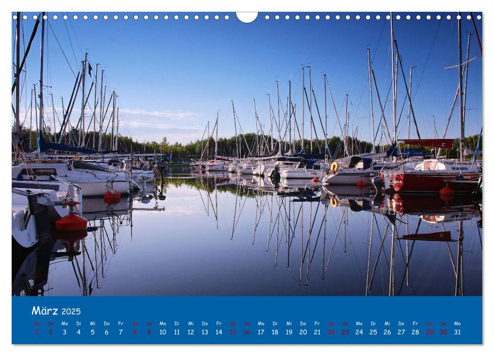 Mein Cospudener See (CALVENDO Wandkalender 2025)