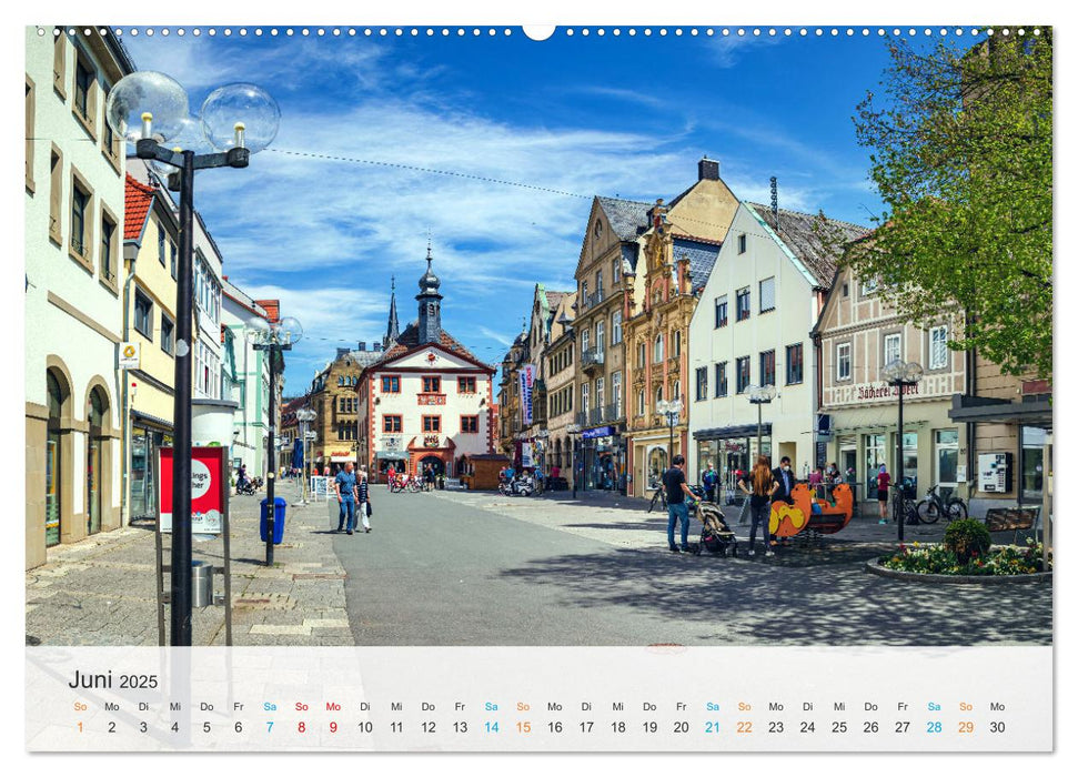 Bad Kissingen - Welterbe-Kurstadt (CALVENDO Premium Wandkalender 2025)