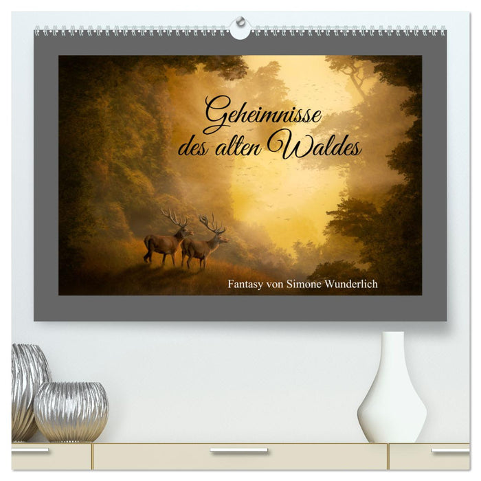 Geheimnisse des alten Waldes (CALVENDO Premium Wandkalender 2025)