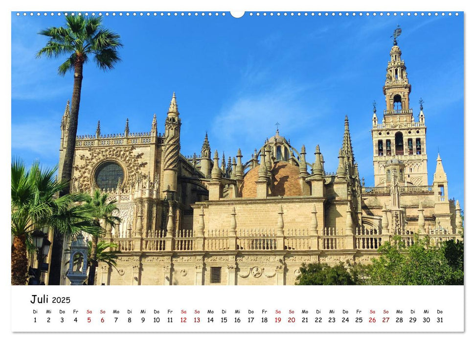 Magisches Andalusien (CALVENDO Premium Wandkalender 2025)