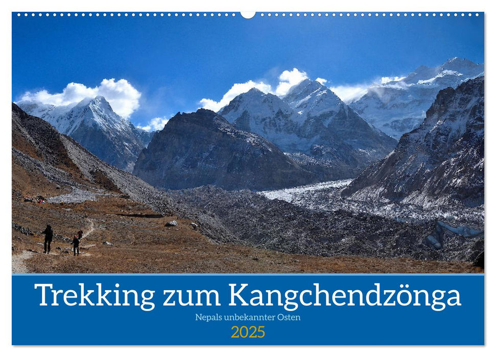 Trekking zum Kangchendzönga (CALVENDO Wandkalender 2025)