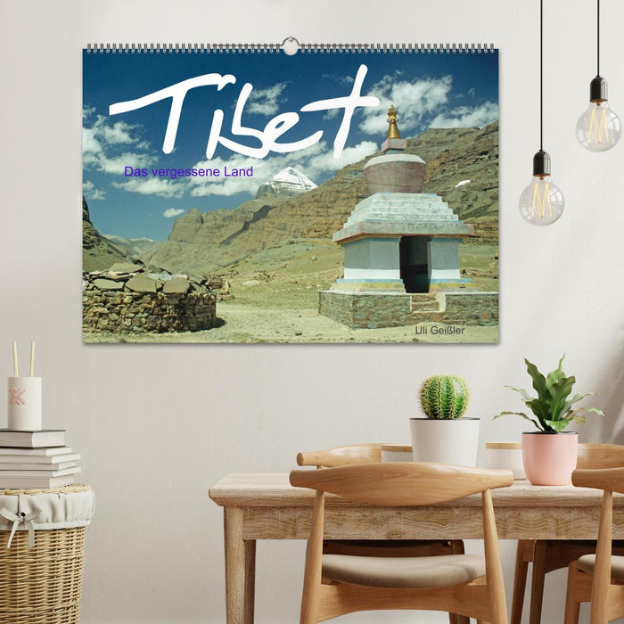 Tibet Das vergessene Land (CALVENDO Wandkalender 2025)