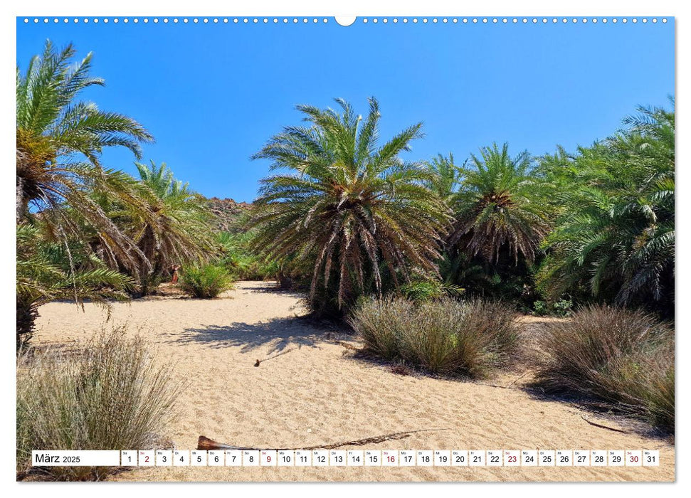 Unberührte Natur im Osten Kretas (CALVENDO Premium Wandkalender 2025)