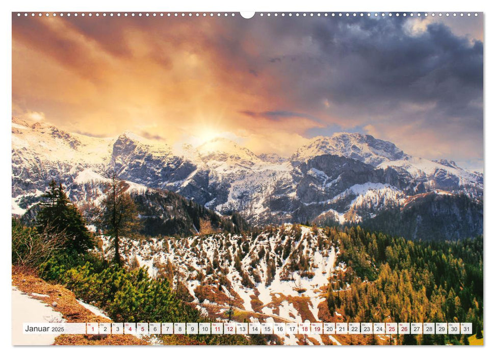 Nationalpark Berchtesgaden- Magische Augenblicke (CALVENDO Premium Wandkalender 2025)