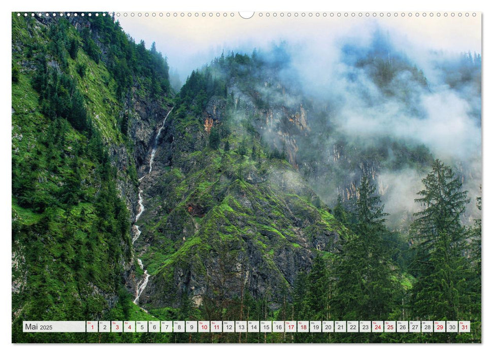 Nationalpark Berchtesgaden- Magische Augenblicke (CALVENDO Premium Wandkalender 2025)